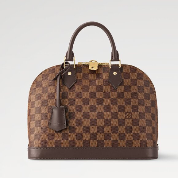 LOUIS VUITTON Alma PM Damier Ebene Canvas - Picture 1 of 8